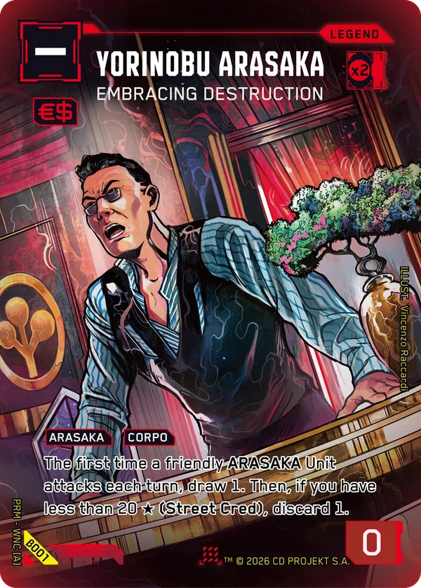 Yorinobu Arasaka — Embracing Destruction