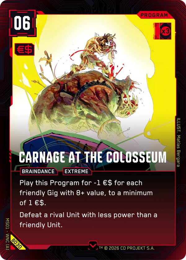 Carnage at the Colosseum