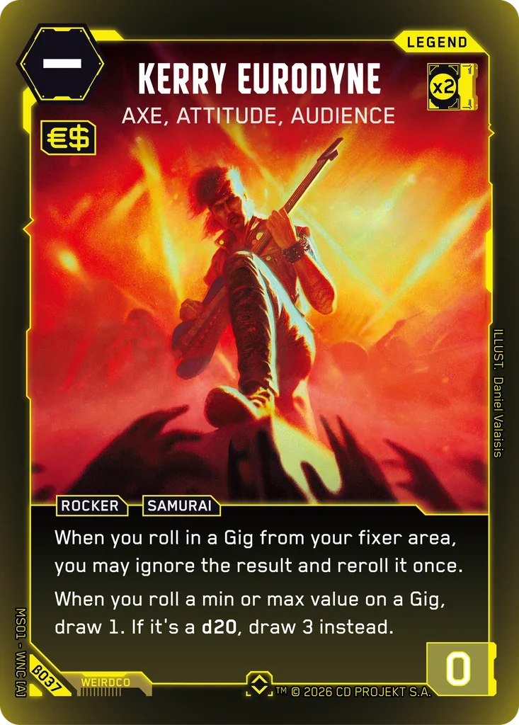 Kerry Eurodyne — Axe, Attitude, Audience
