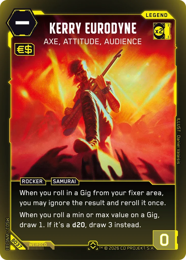 Kerry Eurodyne — Axe, Attitude, Audience