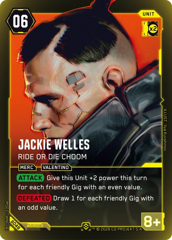 Jackie Welles — Ride or Die Choom