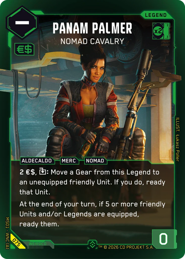 Panam Palmer — Nomad Cavalry