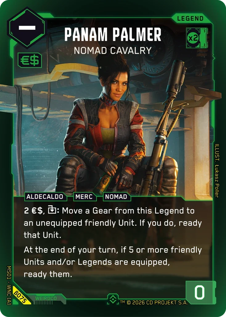 Panam Palmer — Nomad Cavalry