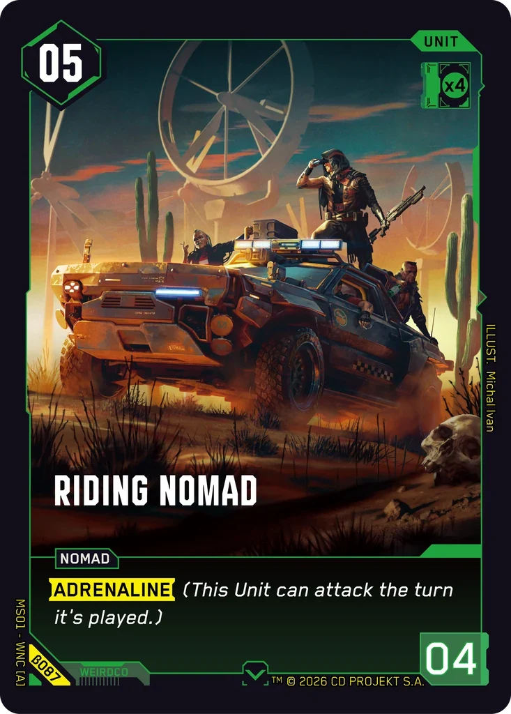 Riding Nomad