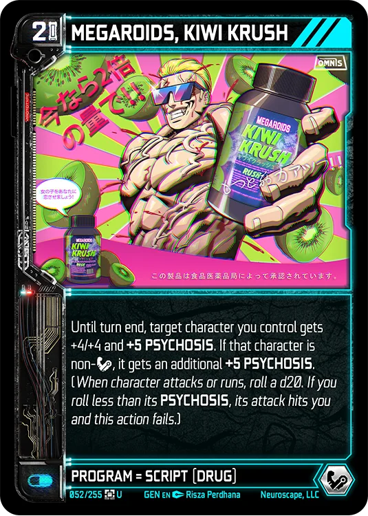 MEGAROIDS, KIWI KRUSH